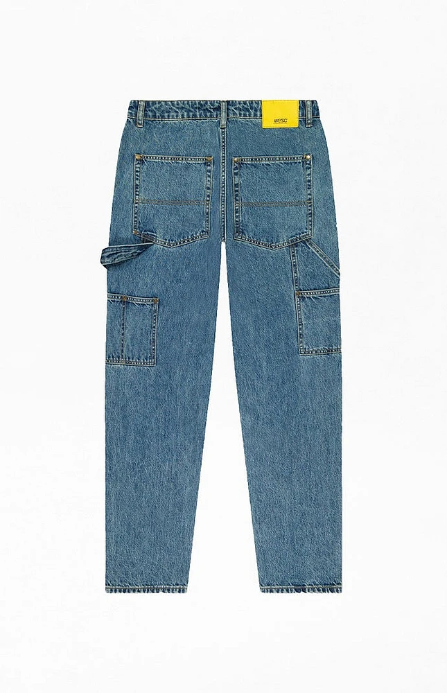 WeSC America Inc Blue Denim Cargo Pants