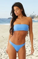 VYB Blue Charlie V High Cut Bikini Bottom