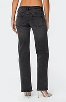 Edikted Shayna Low Rise Jeans