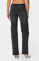 Edikted Shayna Low Rise Jeans