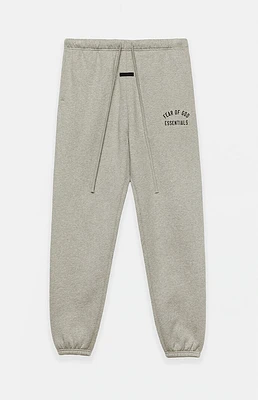 Fear of God Essentials Dark Heather Oatmeal Classic Sweatpants