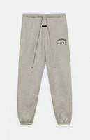 Fear of God Essentials Dark Heather Oatmeal Classic Sweatpants