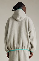 Fear of God Essentials Seal Sherpa Polar Fleece Hoodie