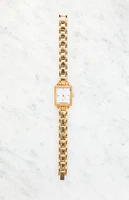 LA Hearts Rectangle Metal Watch