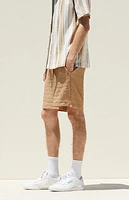 Pacsun Brown Textured Shorts