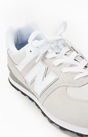 New Balance Kids Off White 574 Shoes