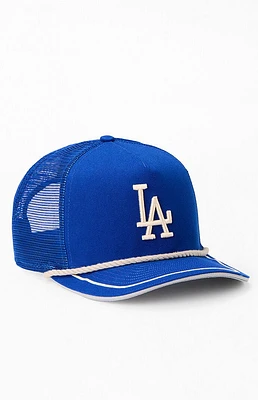 New Era LA Dodgers Rope Trucker Hat