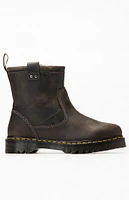 Dr Martens Pull Up Anistone Low Boots