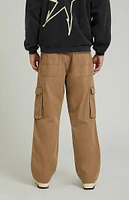 PacSun Tan Ripstop Baggy Cargo Pants