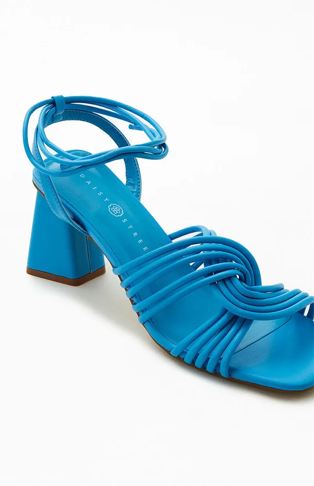 Daisy Street Women's Strappy Heeled Sandals