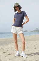 John Galt Gray Marci Sweat Shorts