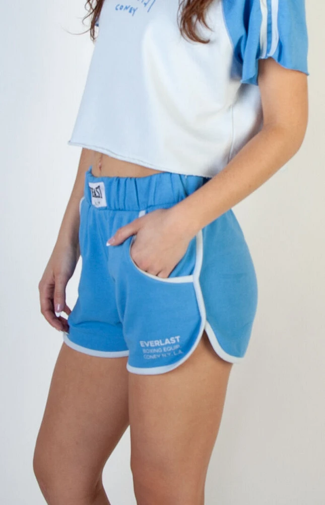 Coney Island Picnic x Everlast Blue Retro Knit Gym Shorts