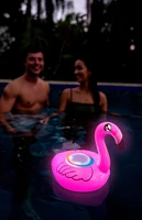 Pool Candy SoundCandy Floating LED Flamingo Bluetooth Speaker