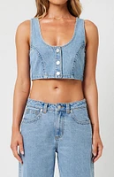 ABRAND x Rip Curl Ariane Denim Top