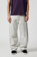 Pacsun Gray Baggy Barrel Jeans