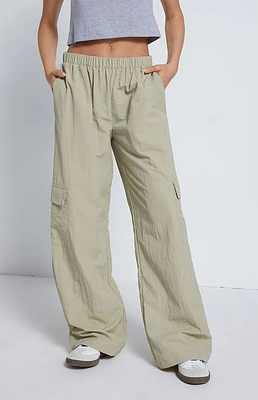 Relaxed Pull On Cargo Pants