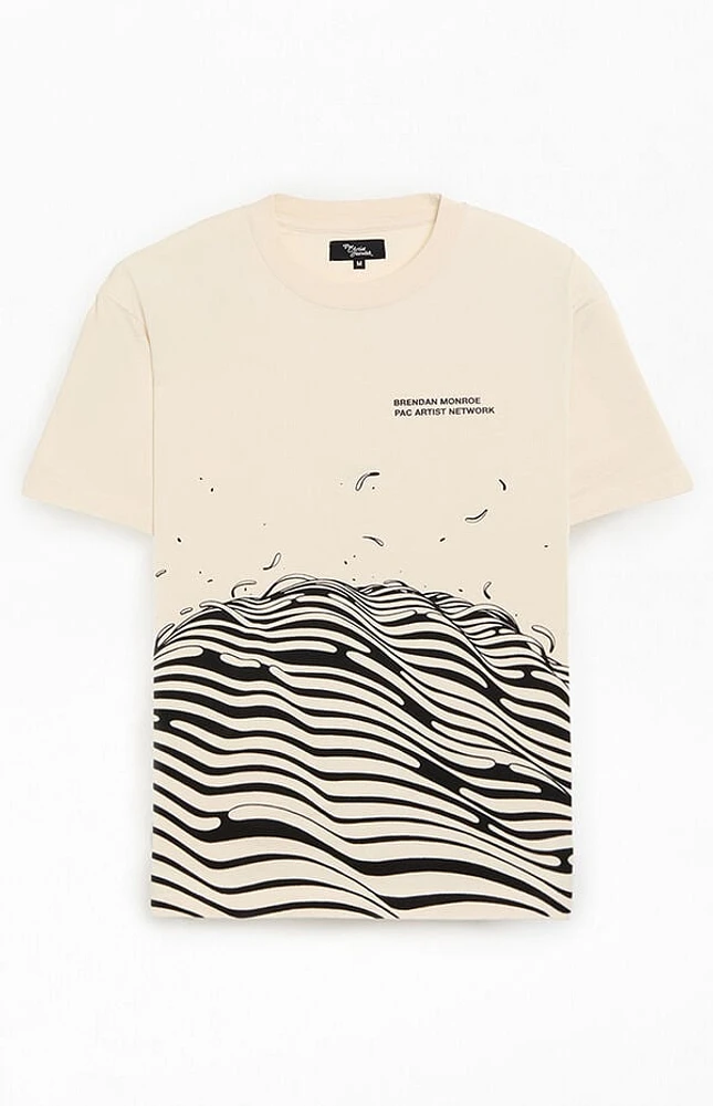 Pacsun Pac Artist Network x Brendan Monroe Mount T-Shirt