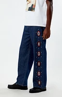 The Met x PacSun Alsatian Studded Baggy Jeans