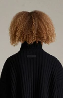 Fear of God Essentials Kids Jet Black Turtleneck Sweater