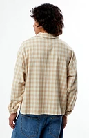 Pacsun Plaid Long Sleeve Button Down Shirt