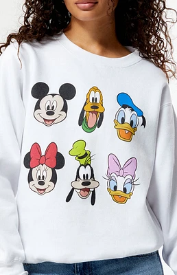 Disney Mickey And Company Crew Neck Sweatshirt