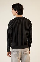 Pacsun Wide Ribbed Knit Crew Neck Sweater