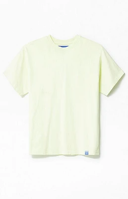 A.R.C. Pale Green Vintage Wash Heavyweight Cropped Boxy T-Shirt
