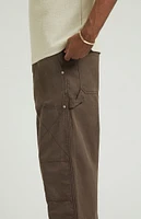 PacSun Brown Baggy Carpenter Cargo Pants