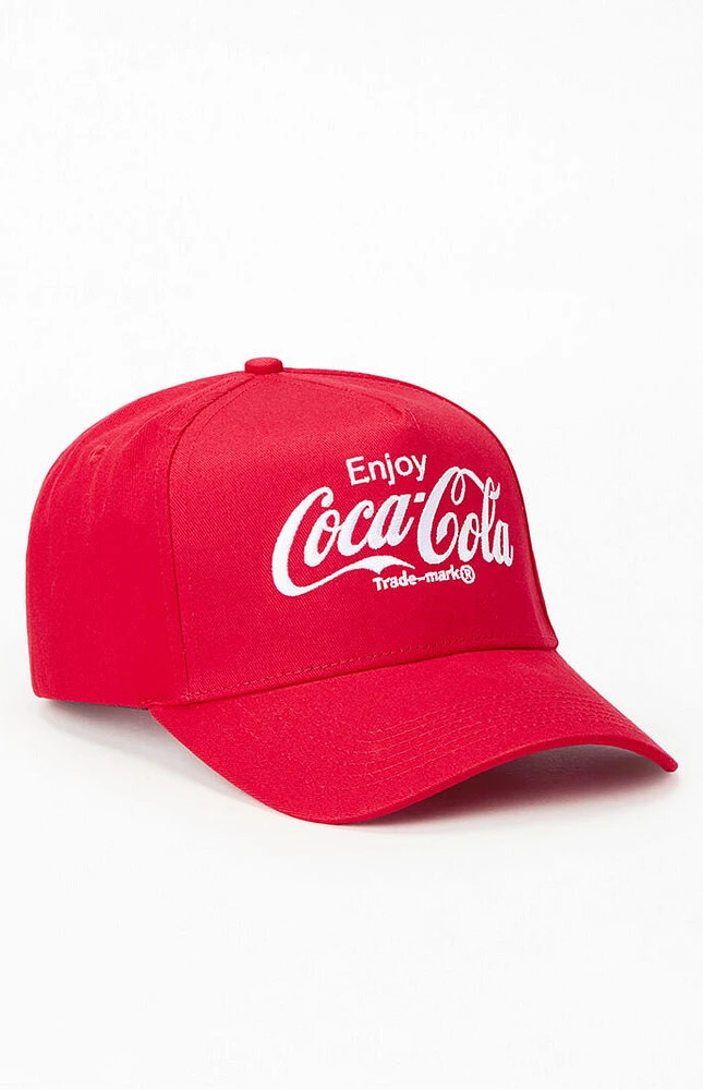 Coca-Cola By PacSun Red Coke Twill Snapback Hat