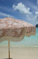 Etoile Monogram Print Beach Umbrella