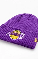 New Era Lakers Ribbed Beanie