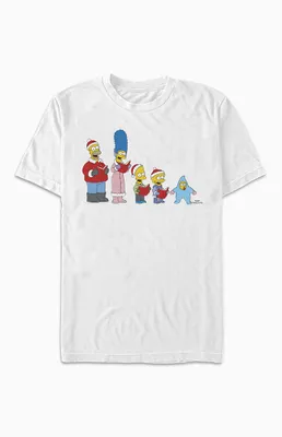The Simpsons Family Carols T-Shirt
