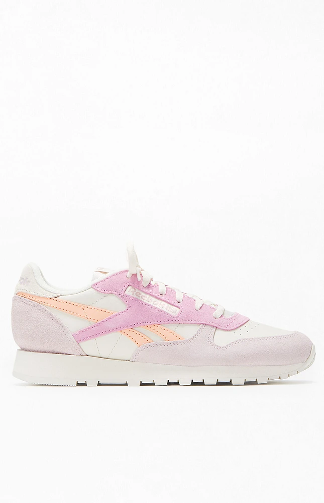 Reebok Women's Lilac Classic Leather & Suede Sneakers