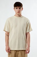 PacSun Lines Textured T-Shirt