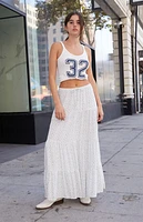 John Galt Floral Lizzy Maxi Skirt