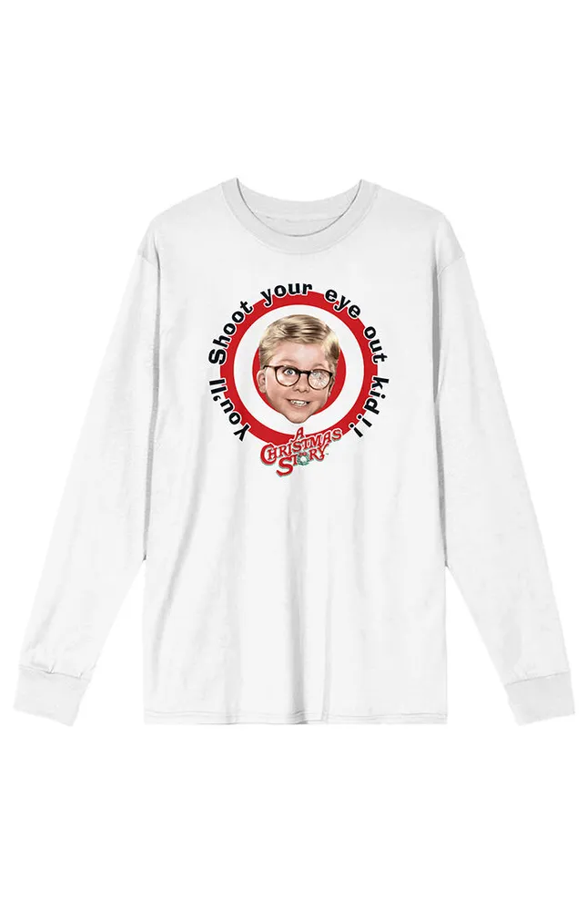 A Christmas Story You'll Shoot Your Eye Out Long Sleeve T-Shirt