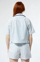 Serena Striped Utility Shirt