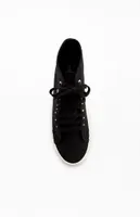 Superga Women's Black 2341 Alpina High Top Sneakers