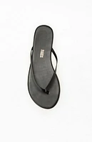 TKEES Women's Black Liners Sandals