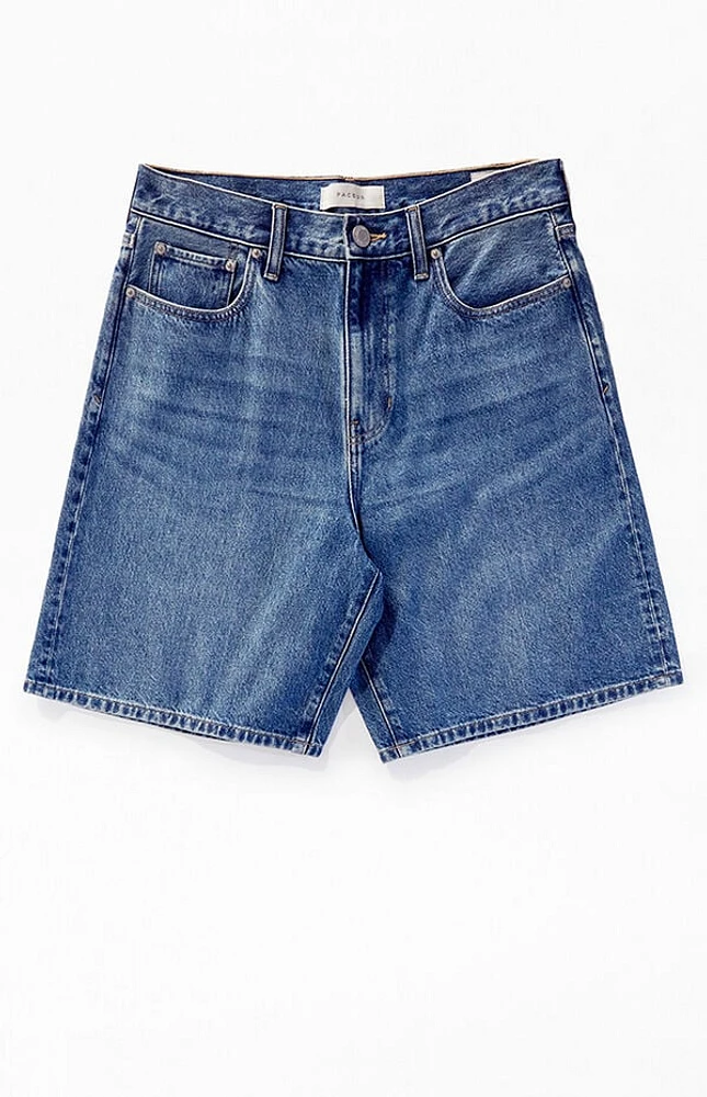 Pacsun Medium Indigo Denim Baggy Shorts