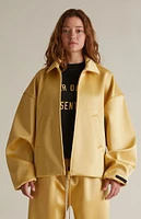 Fear of God Essentials Women's Amber Satin Bomber Jacket