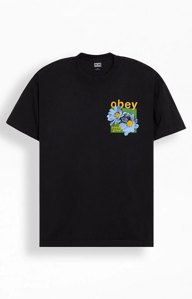 Obey Seeds Grow Heavyweight T-Shirt