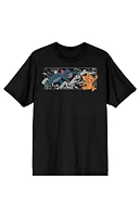 Tom & Jerry Chalk Art T-Shirt