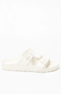 Birkenstock Women's Arizona Essentials Slide Sandal Eggshell