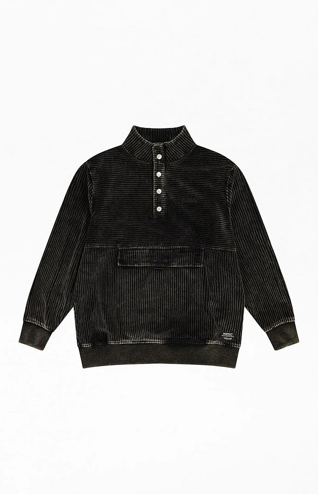 WeSC America Inc Massive Mock Neck Panel Block Corduroy Jacket