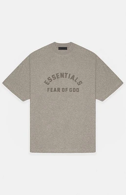 Fear of God Essentials Heather Grey Heavy T-Shirt