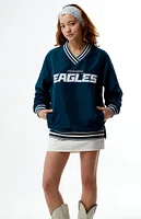 NFL Wild Collective x PacSun Philadelphia Eagles Windbreaker Sweatshirt