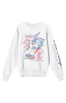 Looney Tunes Always Forever Crew Neck Sweatshirt