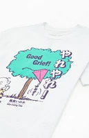 Kids Peanuts Kite Eating Tree Kanji T-Shirt