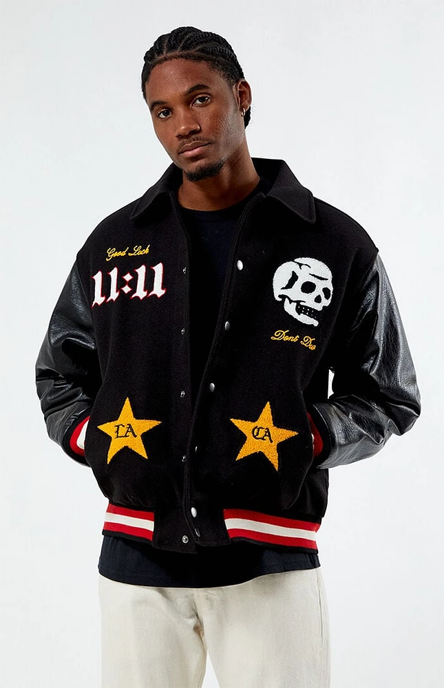 PacSun Unlucky Varsity Jacket